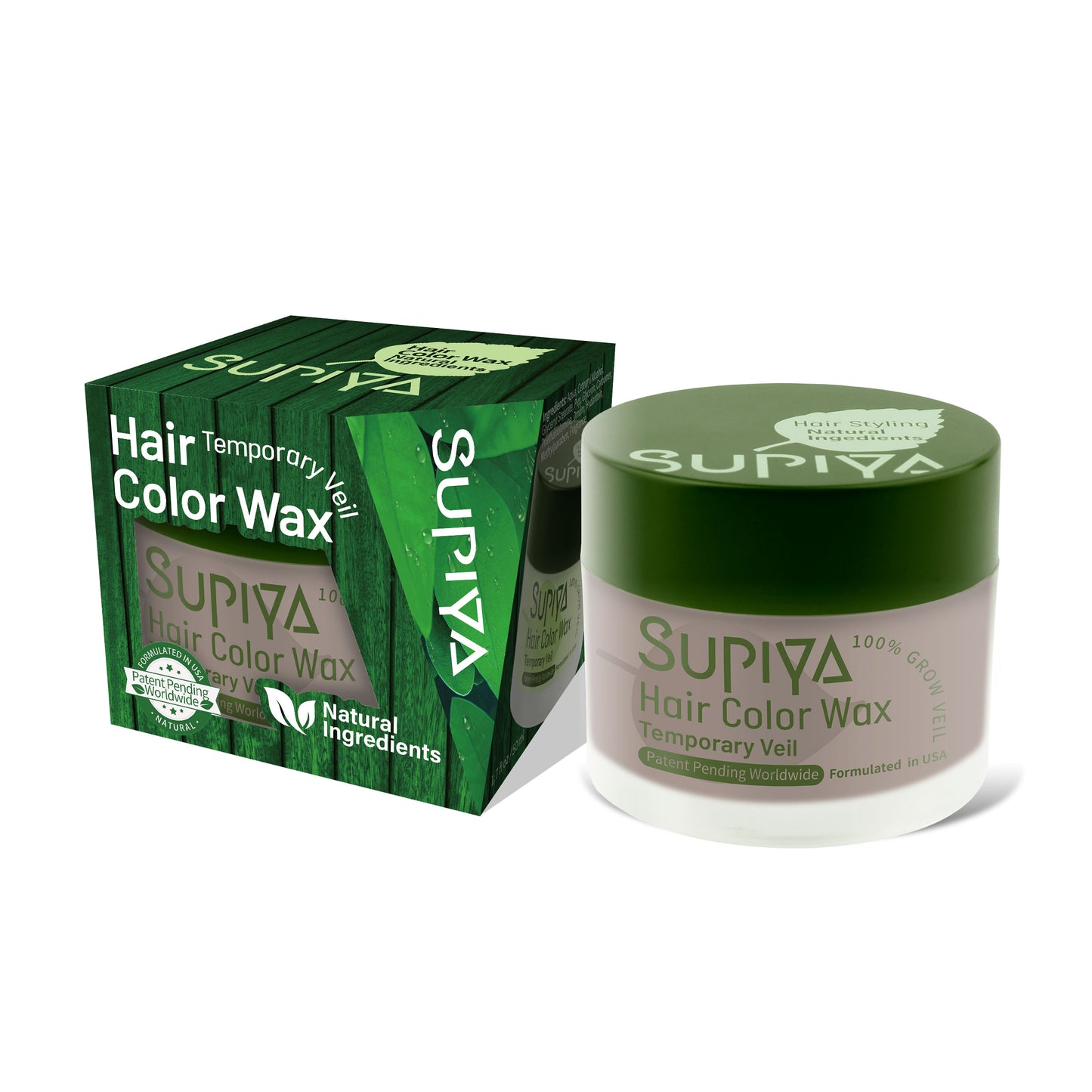 Hair Color Wax #1-2