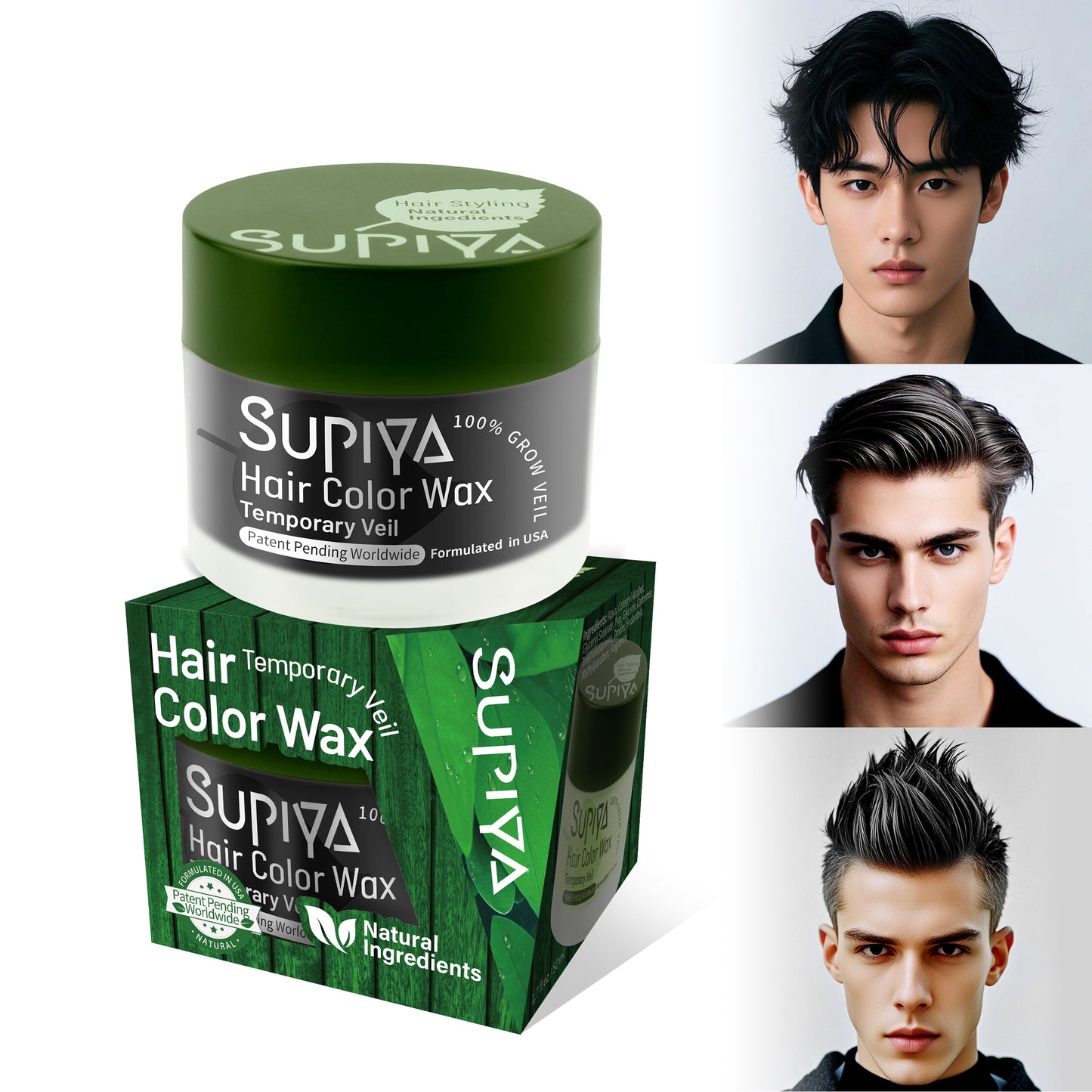 Hair Color Wax #01