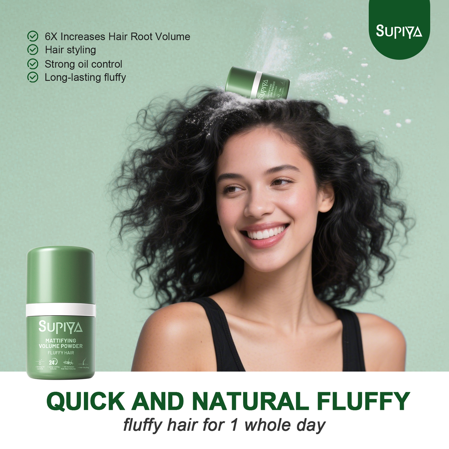 Mattifying Volume Powder (Fluffy Hair)