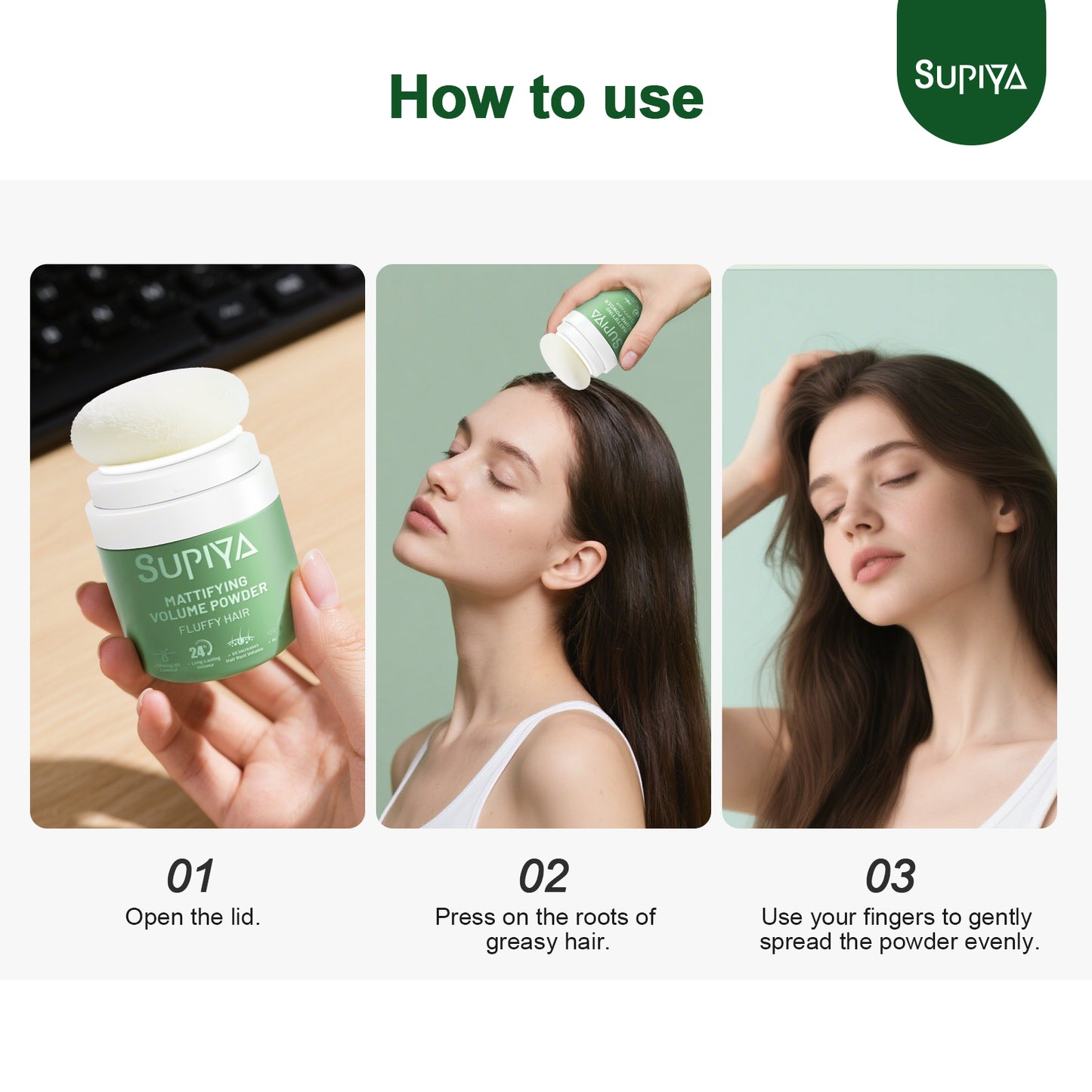 Mattifying Volume Powder (Fluffy Hair)