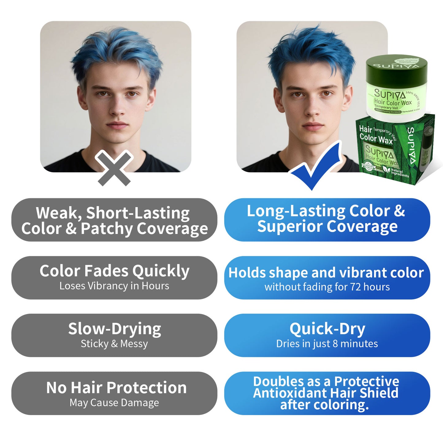 Hair Color Wax #73