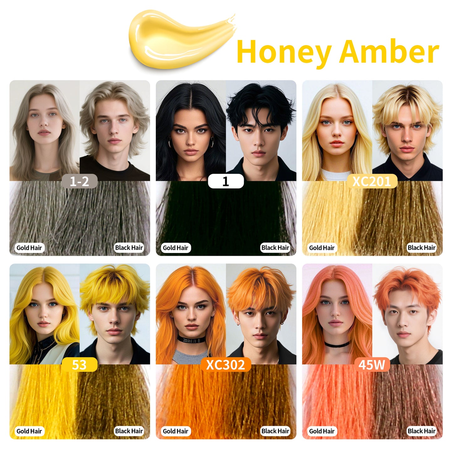 Hair Color Gel #XC302