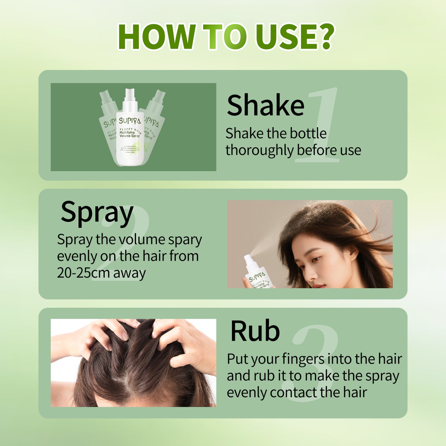 Mattifying Volume Spray